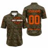 LIMITED EDITION PRODUCTS - US MARINE V1 - HARLEY DAVIDSON RACING V1 - CUSTOM NAME - BUTTON SHIRT