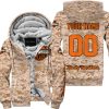 LIMITED EDITION PRODUCTS - US MARINE - HARLEY DAVIDSON RACING V1 - CUSTOM NAME - FLEECE ZIP HOODIE