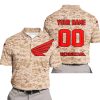 LIMITED EDITION PRODUCTS - US MARINE - HONDA RACING V1 - CUSTOM NAME - POLO SHIRT