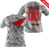LIMITED EDITION PRODUCTS - US ARMY V1 - HONDA RACING V1 - CUSTOM NAME - T-SHIRT