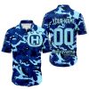 LIMITED EDITION PRODUCTS - US NAVY V1 - HUSQVARNA RACING V1 - CUSTOM NAME - BUTTON SHIRT