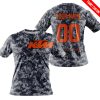 LIMITED EDITION PRODUCTS - US NAVY - KTM RACING V1 - CUSTOM NAME - T-SHIRT