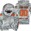 LIMITED EDITION PRODUCTS - US AIR PORCE - KTM RACING V1 - CUSTOM NAME - FLEECE ZIP HOODIE