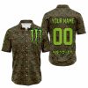 LIMITED EDITION PRODUCTS - US MARINE V1 - MONSTER ENERGY RACING V1 - CUSTOM NAME - BUTTON SHIRT