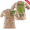 LIMITED EDITION PRODUCTS - US MARINE - MONSTER ENERGY RACING V1 - CUSTOM NAME - T-SHIRT