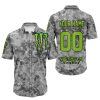 LIMITED EDITION PRODUCTS - US ARMY V1 - MONSTER ENERGY RACING V1 - CUSTOM NAME - BUTTON SHIRT
