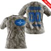 LIMITED EDITION PRODUCTS - US ARMY V2 - POLARIS RACING V1 - CUSTOM NAME - T-SHIRT