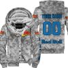 LIMITED EDITION PRODUCTS - US ARMY V1 - RED BULL RACING V1 - CUSTOM NAME - FLEECE ZIP HOODIE