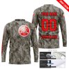 LIMITED EDITION PRODUCTS - US ARMY V2 - YAMAHA RED RACING V1 - CUSTOM NAME - JERSEY