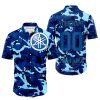 LIMITED EDITION PRODUCTS - US NAVY V1 - YAMAHA BLUE RACING V1 - CUSTOM NAME - BUTTON SHIRT
