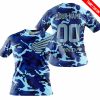 LIMITED EDITION PRODUCTS – US NAVY V1 – HONDA RACING – CUSTOM NAME - T-SHIRT