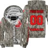 LIMITED EDITION PRODUCTS - US ARMY V2 - YAMAHA RED RACING V1 - CUSTOM NAME - FLEECE ZIP HOODIE