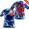 LIMITED EDITION PRODUCTS - US NAVY V1 - YAMAHA RED RACING V1 - CUSTOM NAME - T-SHIRT