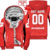 CUSTOM NAME RACING - LIMITED EDITION - GAS GAS - RED V2 - FLEECE ZIP HOODIE