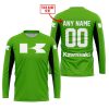 CUSTOM NAME RACING - LIMITED EDITION - KAWASAKI - GREEN V2 - JERSEY