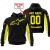 CUSTOM NAME RACING - LIMITED EDITION - ALPINESTARS - YELOW