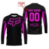 CUSTOM NAME RACING - LIMITED EDITION - FOX RACING - PINK - JERSEY