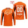 CUSTOM NAME RACING - LIMITED EDITION - FOX RACING V2 - ORANGE - JERSEY