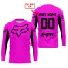 CUSTOM NAME RACING - LIMITED EDITION - FOX RACING V2 - PINK - JERSEY