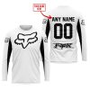CUSTOM NAME RACING - LIMITED EDITION - FOX RACING V2 - WHITE - JERSEY