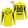 CUSTOM NAME RACING - LIMITED EDITION - FOX RACING V2 - YELLOW - JERSEY