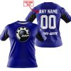 CUSTOM NAME RACING - LIMITED EDITION - CAN AM - NAVY V2 - T-SHIRT