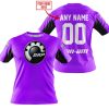 CUSTOM NAME RACING - LIMITED EDITION - CAN AM - PURPLE V2 - T-SHIRT