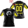 CUSTOM NAME RACING - LIMITED EDITION - CAN AM - YELOW - T-SHIRT