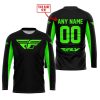 CUSTOM NAME RACING - LIMITED EDITION - FLY RACING- GREEN - JERSEY