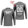 CUSTOM NAME RACING - LIMITED EDITION - FLY RACING- GREY V2 - JERSEY