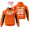 CUSTOM NAME RACING - LIMITED EDITION - FLY RACING- ORANGE V2