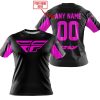 CUSTOM NAME RACING - LIMITED EDITION - FLY RACING- PINK - T-SHIRT