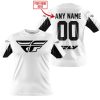 CUSTOM NAME RACING - LIMITED EDITION - FLY RACING- WHITE V2 - T-SHIRT