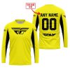 CUSTOM NAME RACING - LIMITED EDITION - FLY RACING- YELLOW V2 - JERSEY