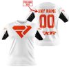 CUSTOM NAME RACING - LIMITED EDITION - FXR V2 - WHITE - T-SHIRT