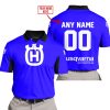 CUSTOM NAME RACING - LIMITED EDITION - HUSQVARNA - BLUE V2 - POLO SHIRT