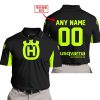 CUSTOM NAME RACING - LIMITED EDITION - HUSQVARNA - NEON - POLO SHIRT