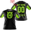CUSTOM NAME RACING - LIMITED EDITION - HUSQVARNA - NEON - T-SHIRT