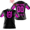 CUSTOM NAME RACING - LIMITED EDITION - HUSQVARNA - PINK - T-SHIRT