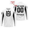 CUSTOM NAME RACING - LIMITED EDITION - HUSQVARNA - WHITE V2 - JERSEY