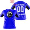 CUSTOM NAME RACING - LIMITED EDITION - SEA DOO - BLUE V2 - T-SHIRT