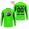 CUSTOM NAME RACING - LIMITED EDITION - SEA DOO - GREEN V2 - JERSEY