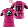 CUSTOM NAME RACING - LIMITED EDITION - SEA DOO - PINK 1 V2 - T-SHIRT