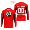 CUSTOM NAME RACING - LIMITED EDITION - SEA DOO - RED V2 - JERSEY