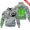 LIMITED EDITION PRODUCTS - US AIR PORCE - CAN AM RACING - CUSTOM NAME - GREEN