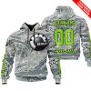 LIMITED EDITION PRODUCTS - US AIR PORCE - CAN AM RACING - CUSTOM NAME - GREEN 1