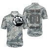 LIMITED EDITION PRODUCTS - US AIR PORCE - CAN AM RACING - CUSTOM NAME - GREY - BUTTON SHIRT