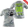 LIMITED EDITION PRODUCTS - US AIR PORCE - CAN AM RACING - CUSTOM NAME - NEON - T-SHIRT