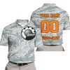 LIMITED EDITION PRODUCTS - US AIR PORCE - CAN AM RACING - CUSTOM NAME - ORANGE -POLO SHIRT