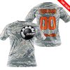 LIMITED EDITION PRODUCTS - US AIR PORCE - CAN AM RACING - CUSTOM NAME - ORANGE - T-SHIRT
